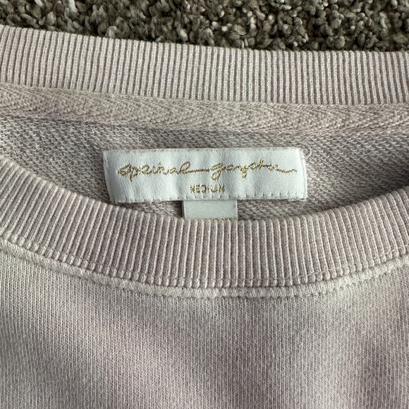 Rainbow tie dye patterned sweater medium spiritual gangster crew neck - Picture 7 of 13